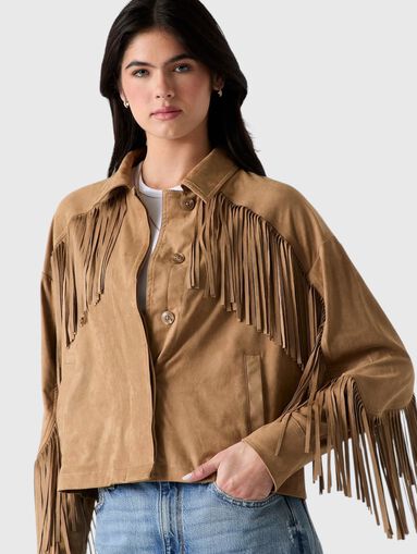 LS IBBY short jacket with fringe - 5
