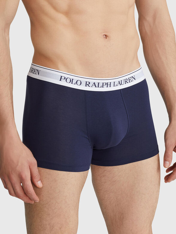 Set of three pairs of boxers with logo - 4