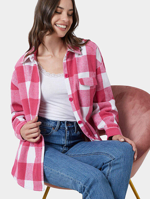 SO PINK plaid shirt  - 2