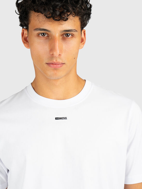 Cotton T-shirt with logo detail - 4