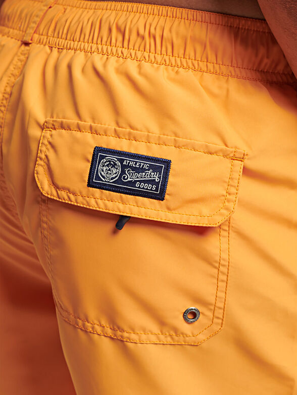 Blue beach shorts - 4