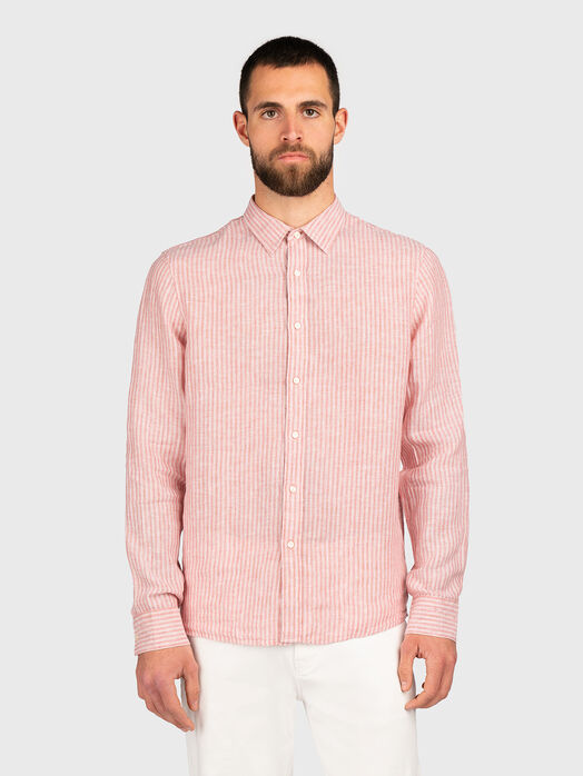 Long sleeve linen shirt