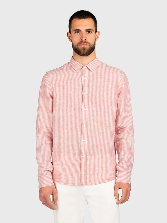 Long sleeve linen shirt - 1