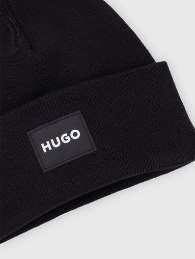 Knitted hat with logo detail - 5