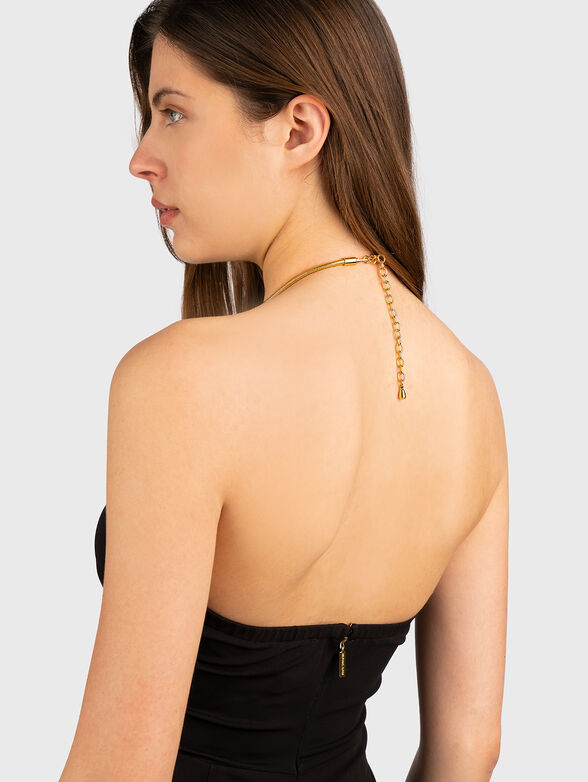 Jumpsuit with halter neckline  - 3