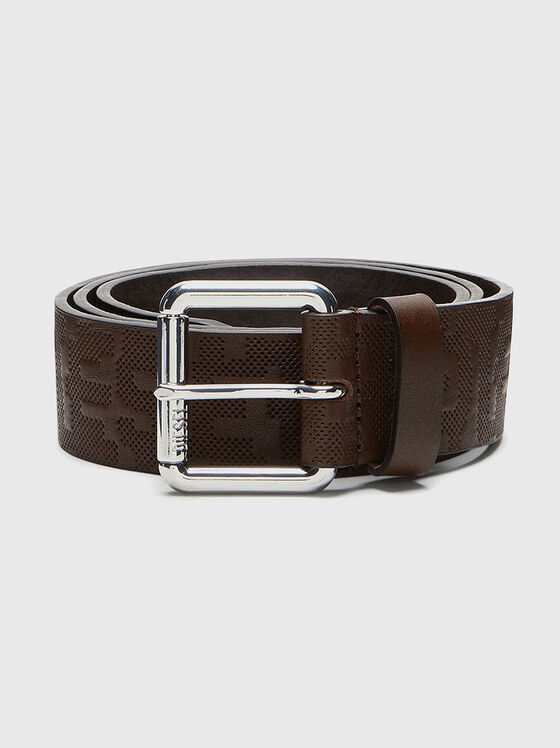 B-MONOGRAM leather belt - 1