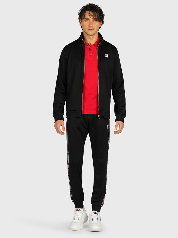 SALIH Track jacket in black - 4