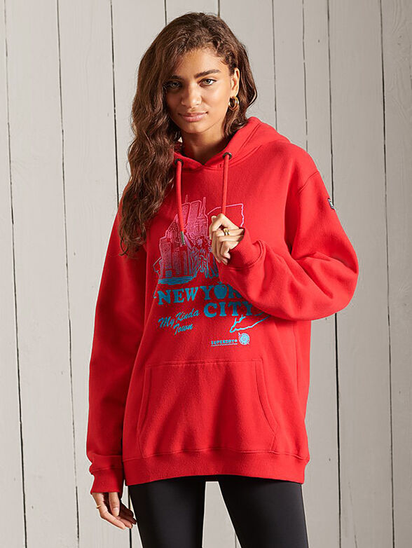 ANA Hooded sweatshirt in dark grey - 1