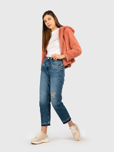 MOM jeans with chain - 5