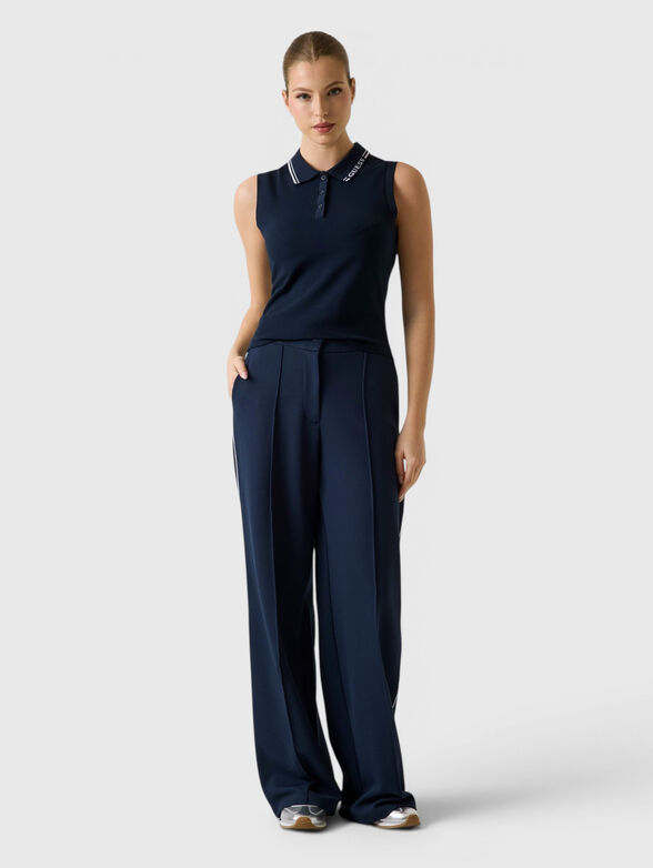 Dark blue blouse - 3