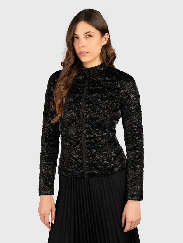 VONA transitional jacket with monogram print - 0