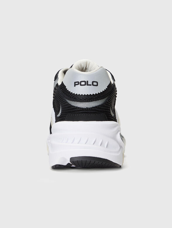 Sports shoes with suede elements - 3