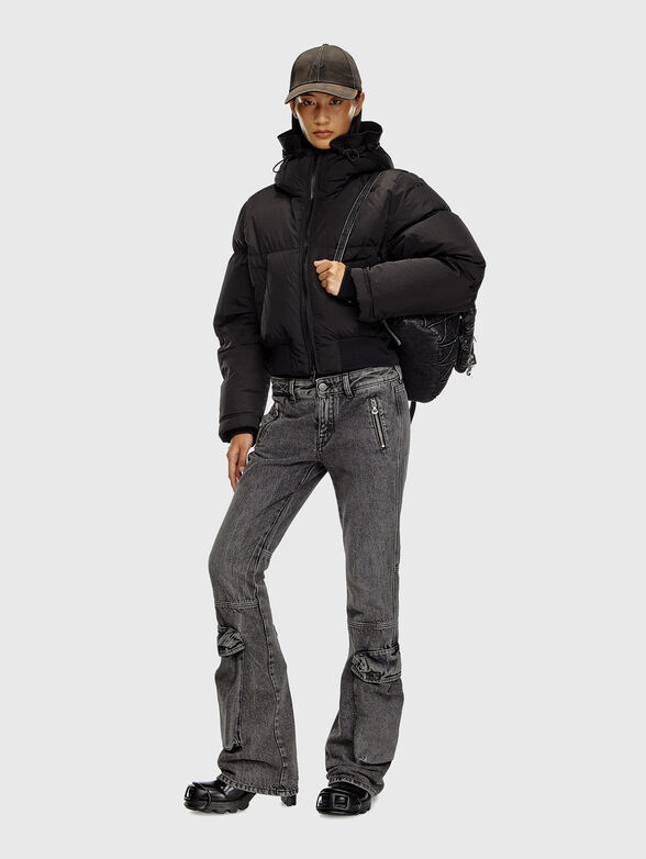 W-PEYT-SHORT-NEW-P1 padded jacket with hood - 2