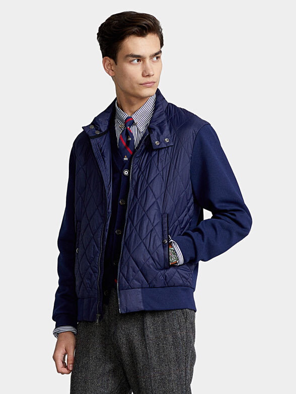 Quilted hybrid jacket - 1