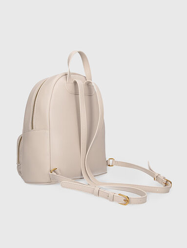 Black backpack with logo accent - 3