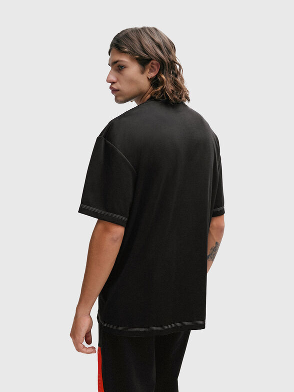 DECHILO T-shirt  with contrasting stripe - 3