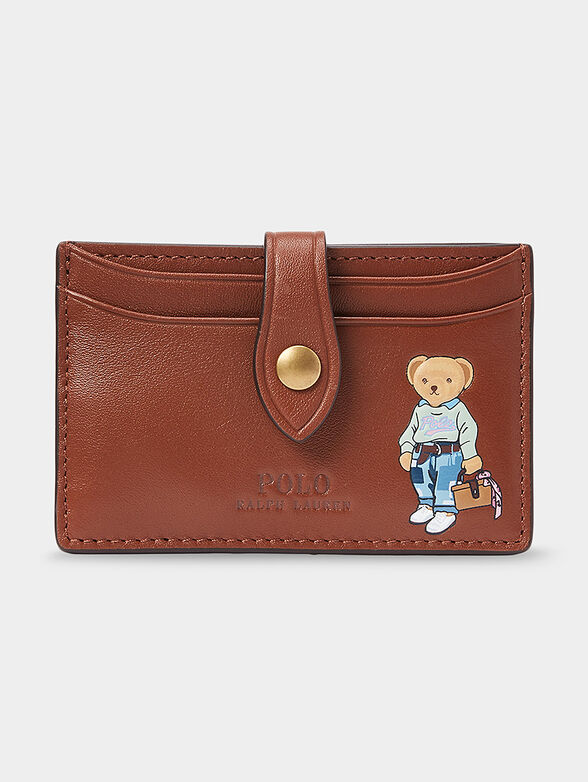 Polo Bear leather cardholder  - 1