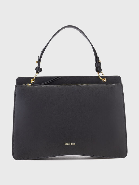 Leather bag with logo - 3