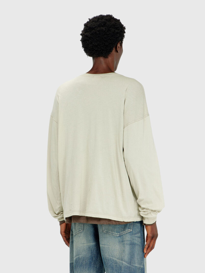 Blouse with long sleeves - 3