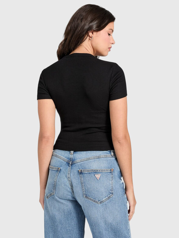 T-shirt with appliqu&eacute;s rhinestone - 3