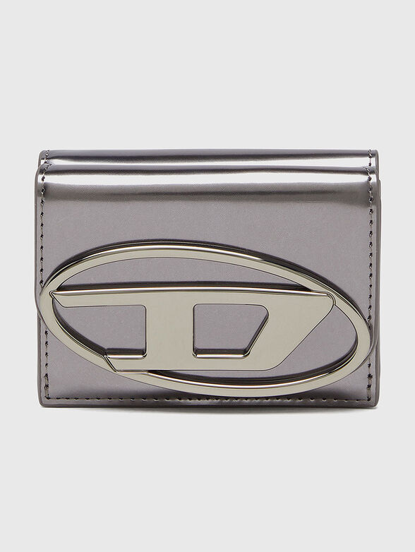 1DR leather wallet with oval logo - 1