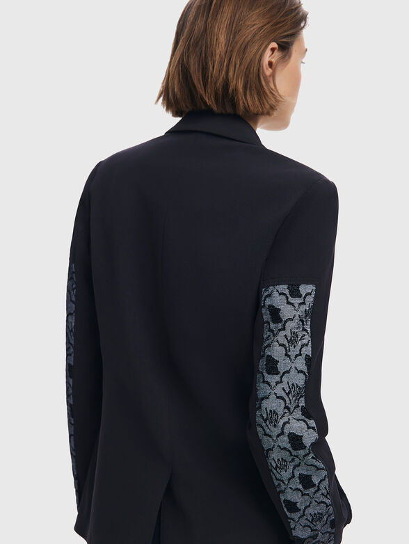 Jacket with patchwork elements - 4