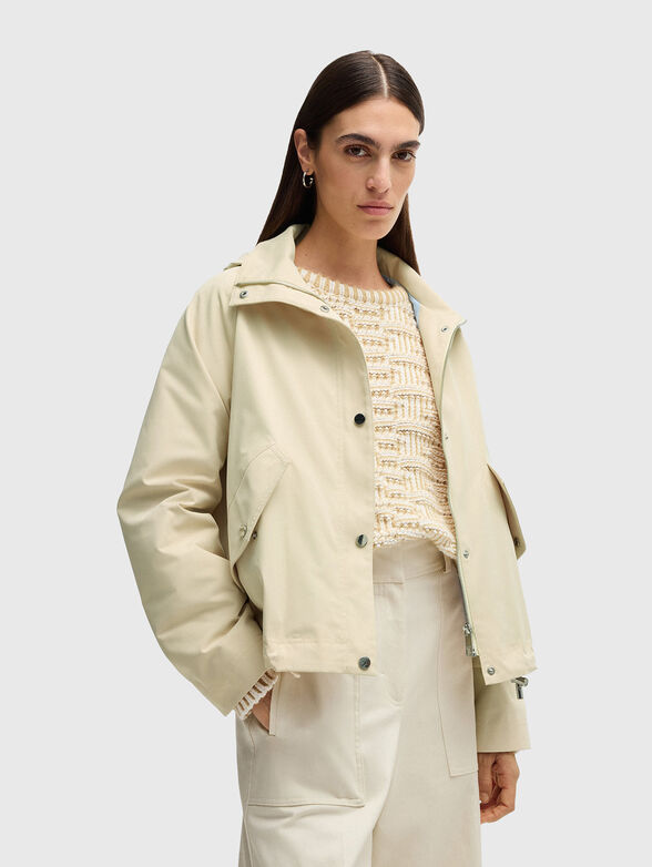 CARBORA hooded parka jacket - 1