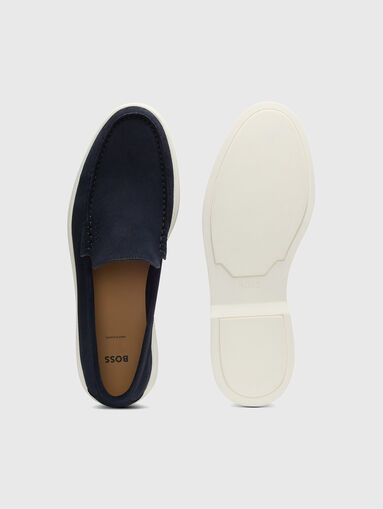SIENNE suede loafers - 5