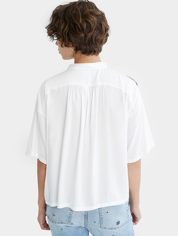 AMORE shirt with graffiti inscription - 6