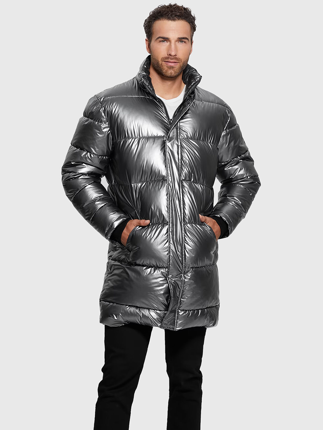 Guess metallic jacket online