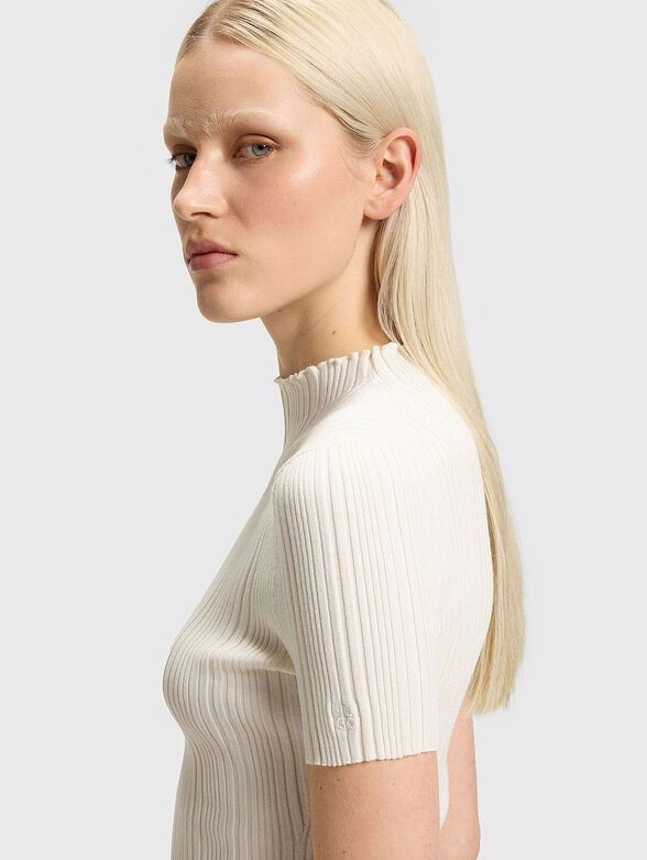 Short sleeve sweater - 4