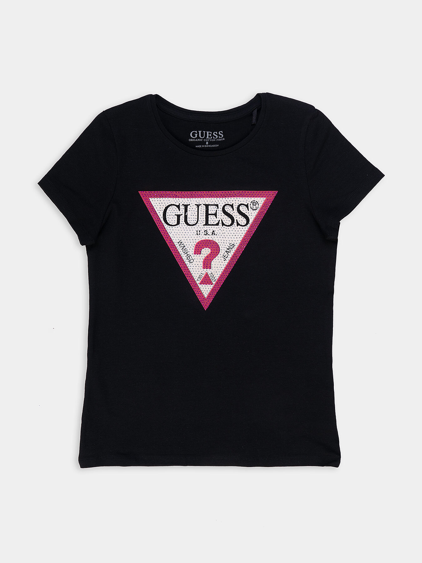 T-shirt with logo detail brand GUESS — Globalbrandsstore.com/en