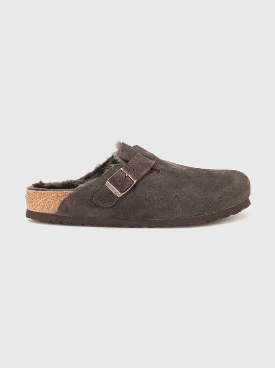 BOSTON suede slippers - 1