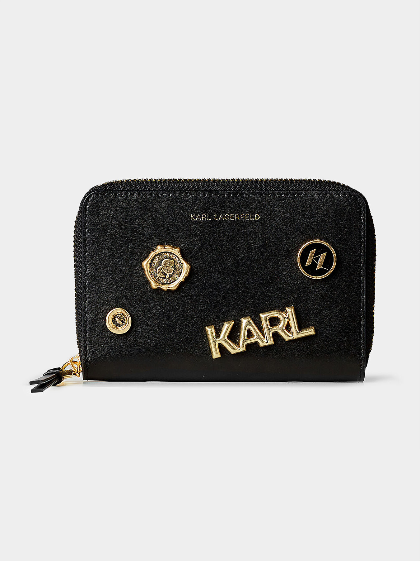 K/SEVEN purse with zipper brand Karl Lagerfeld