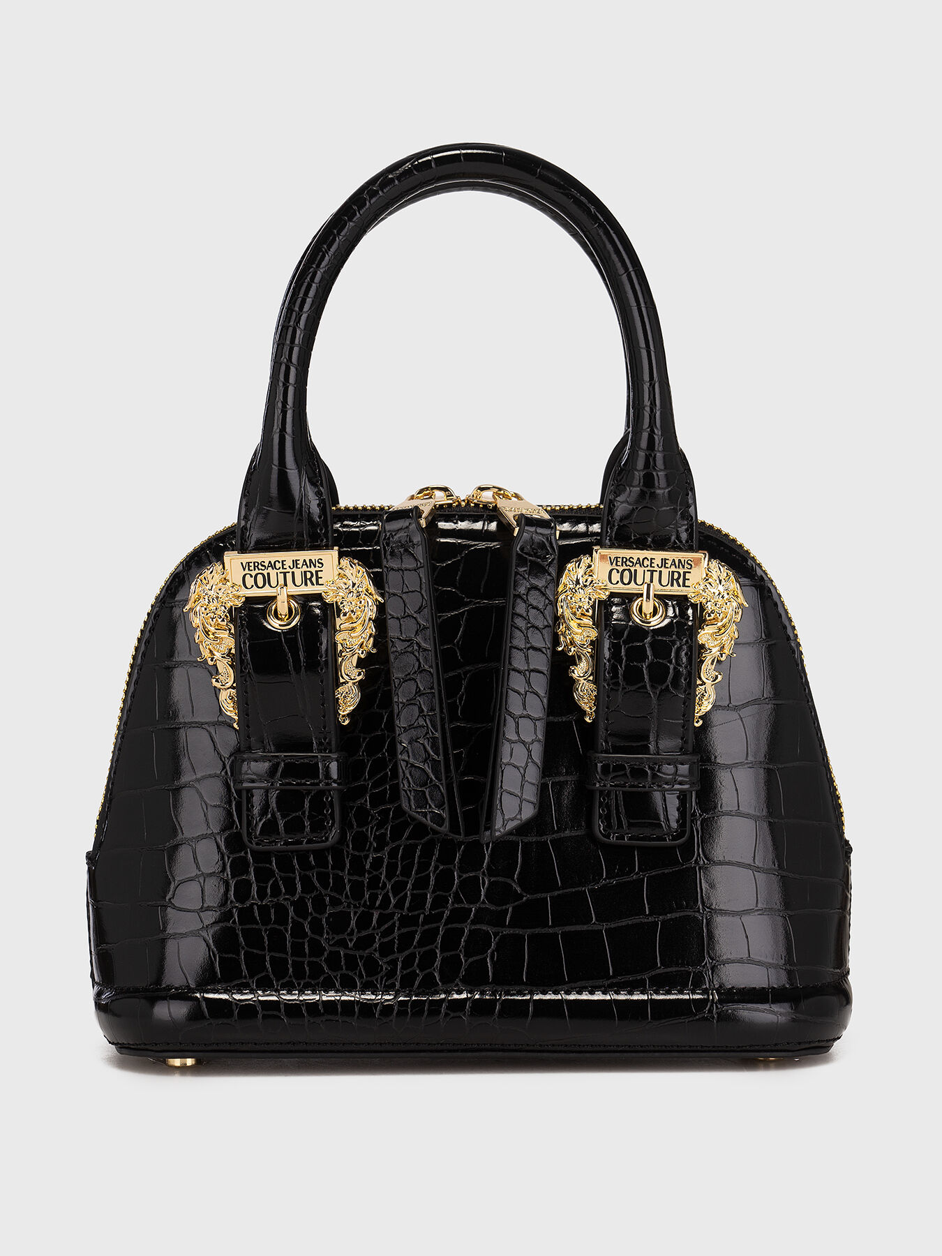 Versace black bag on sale