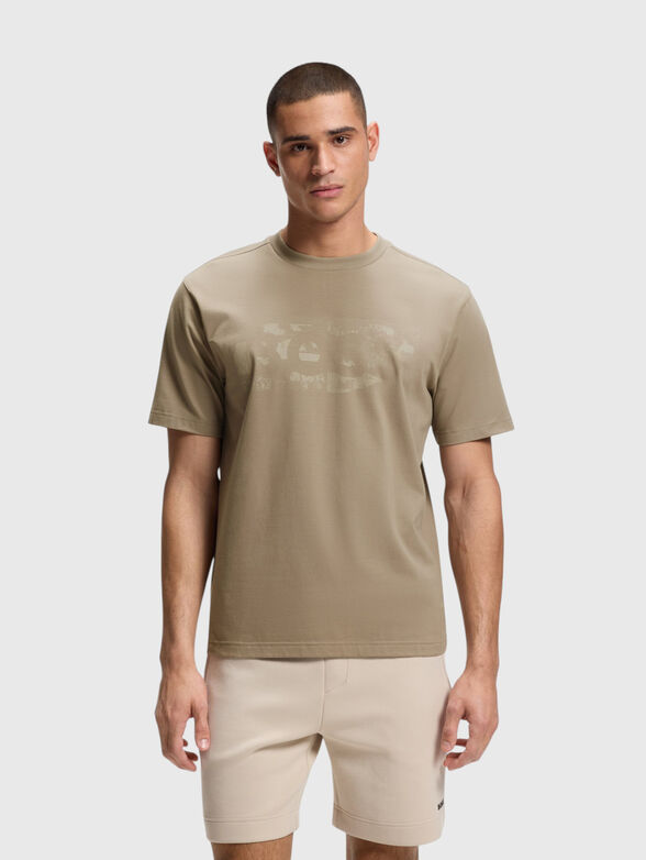 Cotton-blend T-shirt - 1