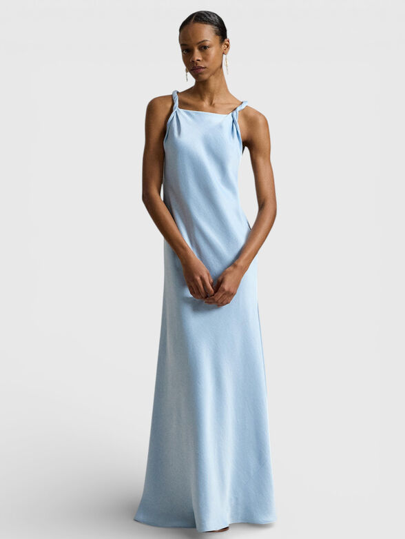 Maxi dress with statement straps - 1