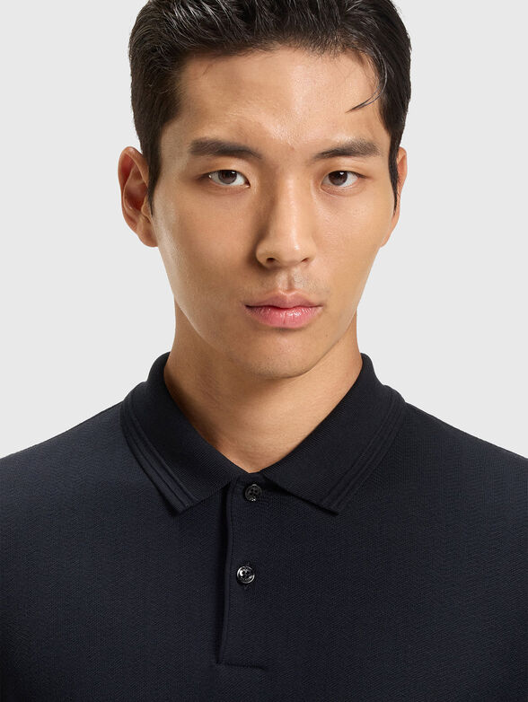 Short sleeve cotton polo shirt - 4