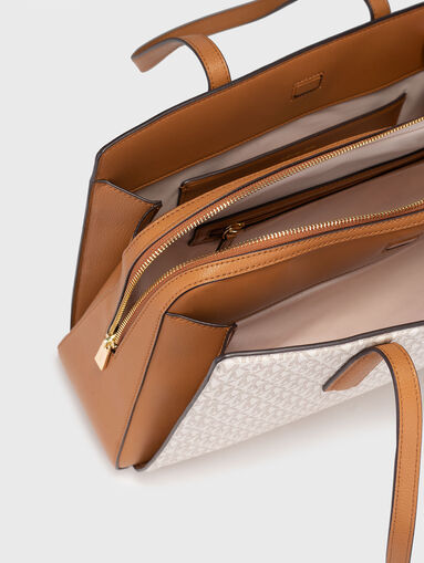 Bag with monogram logo print - 5