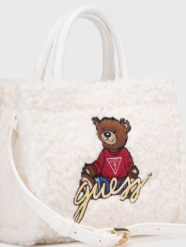 Bag with soft texture and logo embroidery - 5