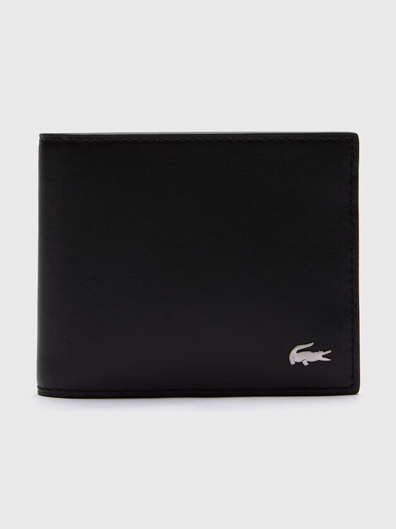 Черно кожено портмоне - 1