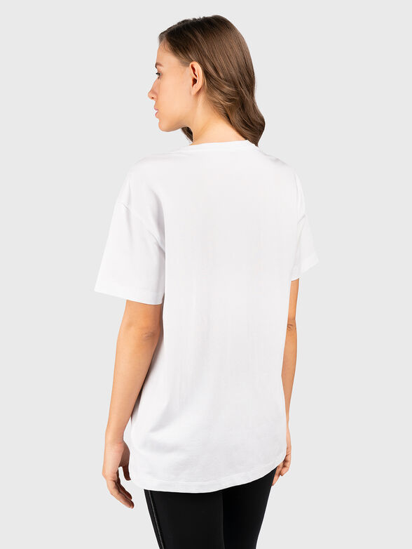 White T-shirt with print  - 2