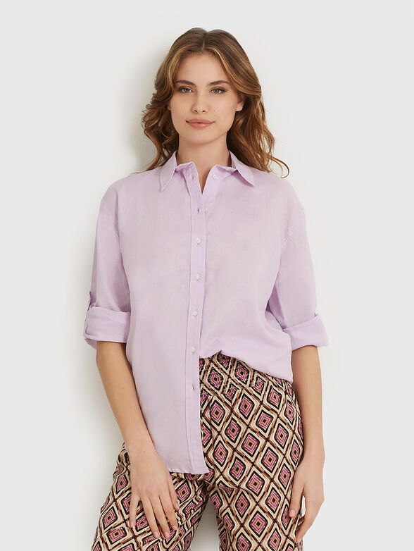 SUMMER GLAM light blue shirt - 4