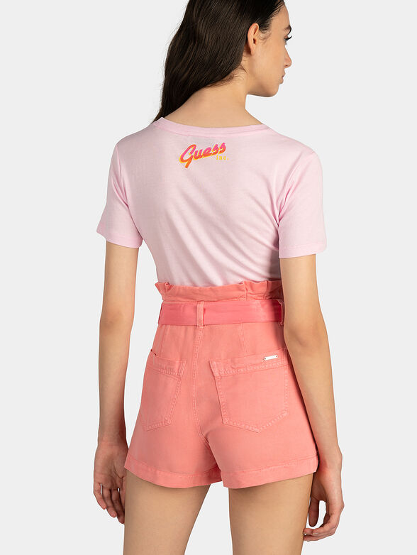 Cotton black t-shirt - 3