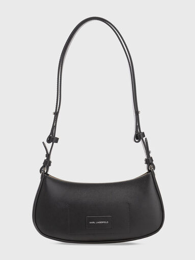 Small leather bag with logo - 3