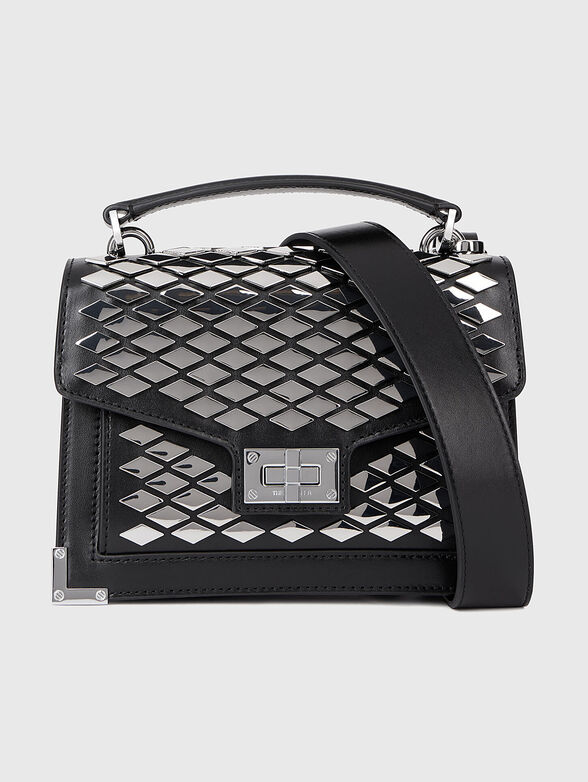 EMILY small leather bag with studs - 1
