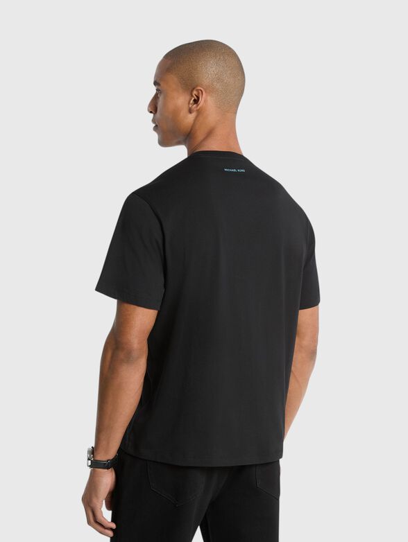 T-shirt with contrasting print - 2