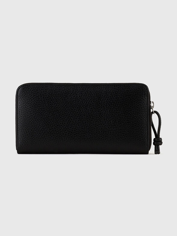 Black leather wallet - 2
