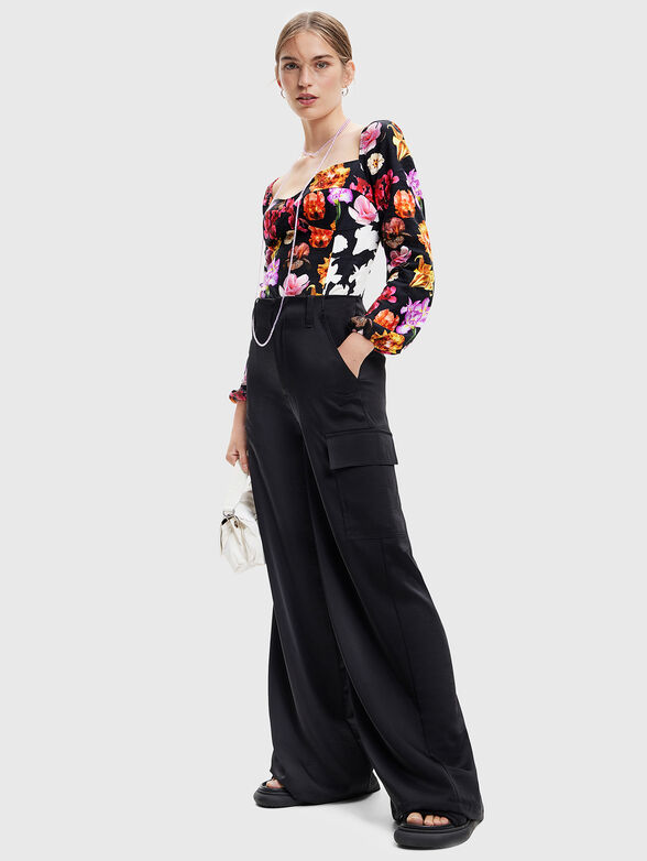 THELMA-LACROIX black cargo pants - 4