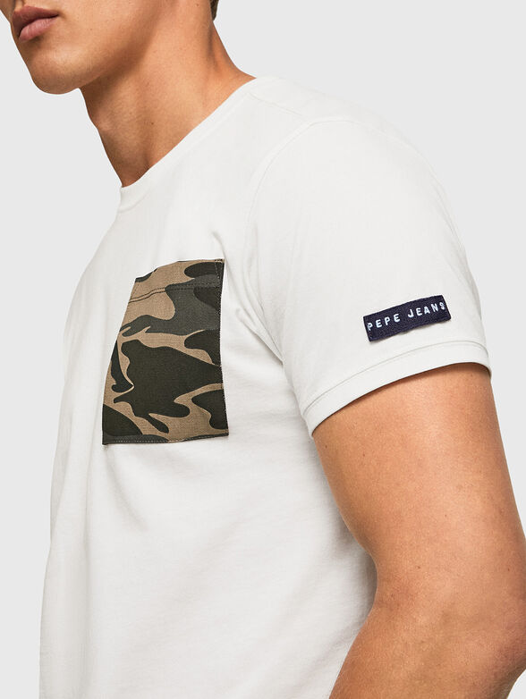 SAGAN cotton T-shirt  - 4